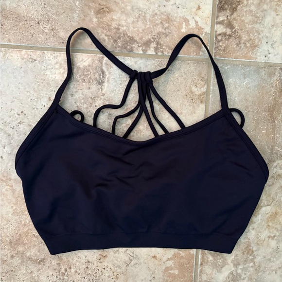 Fabletics Navy Strappy Sports Bra - Picture 3 of 6